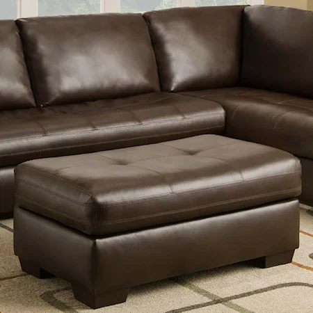 Contemporary Ottoman in Rectangle Shape